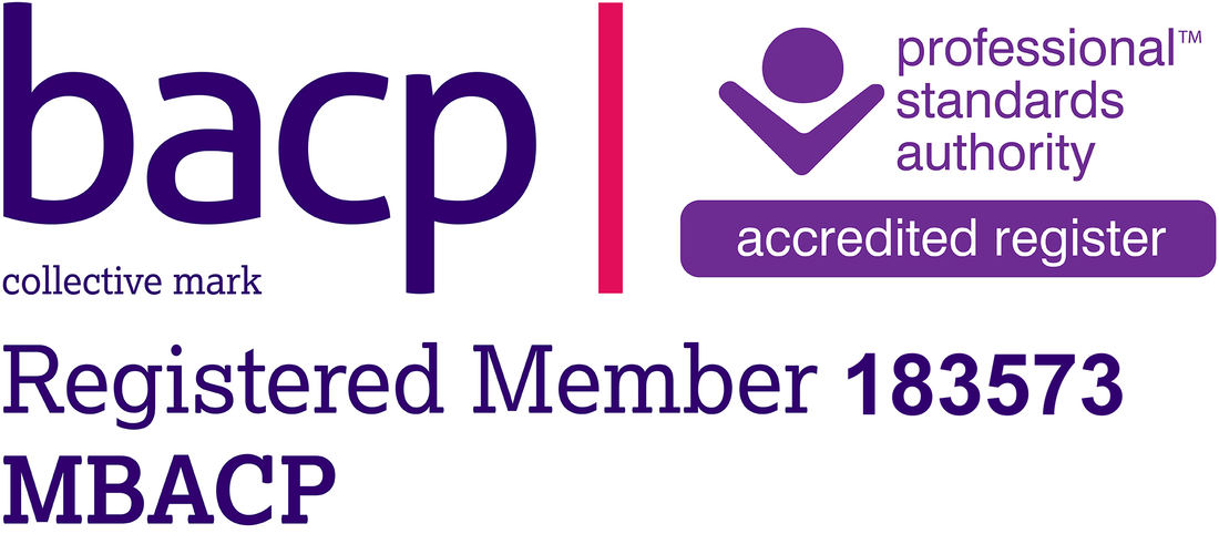 British Association for Counselling & Psychotherapy Registered Member and Professional Standards Authority Accredited Register logo